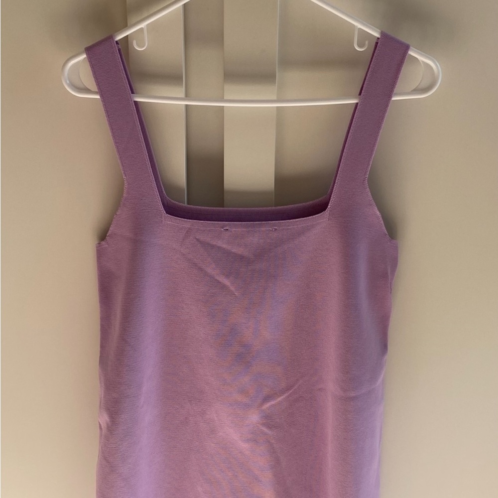Zara lilac purple mini dress size large - Picture 3 of 3